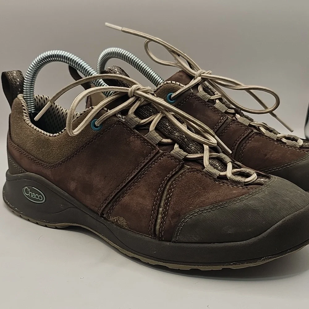 Chaco Torlan Bulloo Mudslide Brown Suede Leather Outdoor shoes Size 7.5